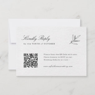 Cartons Réponse Simple minimaliste moderne Eucalyptus Olive Code Q