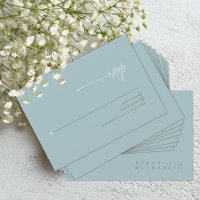 Simply Chic Mariage Dusty Turquoise ID1046