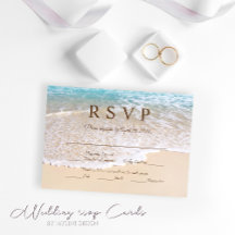 Summer Ocean Waves Plage tropicale Mariage