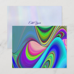Cartons Réponse Summerfeel, Rainbowart 3D Abstrait