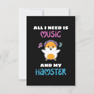 Cartons Réponse Tout Ce Dont J'Ai Besoin, C'Est De Musique Et De H