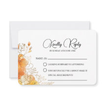 Verona Sunset Gold Aquarelle Mariage Floral