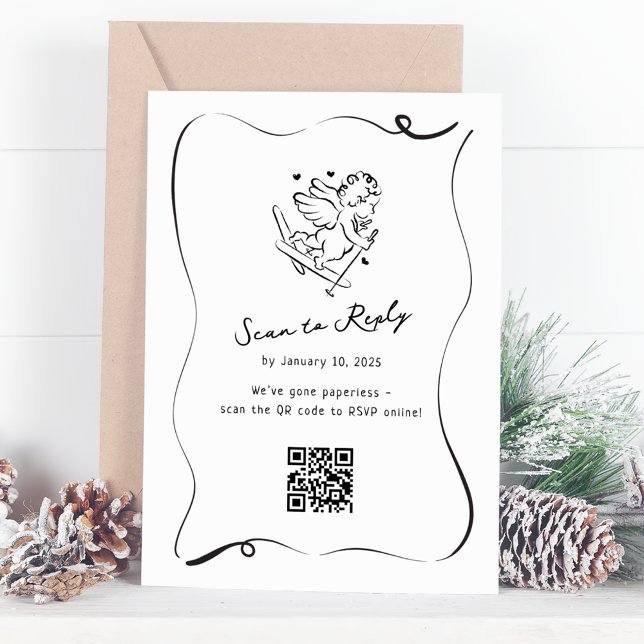 Cartons Réponse Whimsski Cupid QR Code Mariage (Créateur téléchargé)