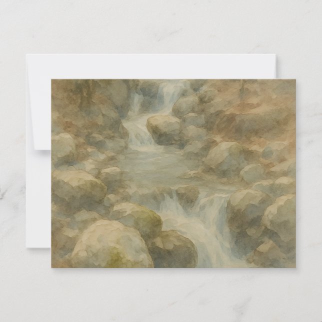 Cartons Réponse Whispers of the Stream (Devant)