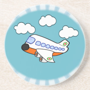 Cartoon Airplane Coaster