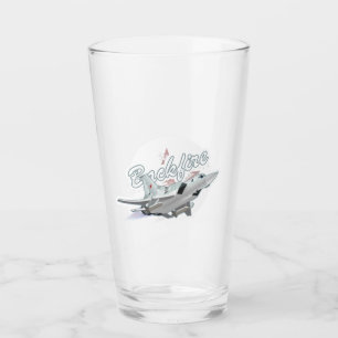 Cartoon airplane glass