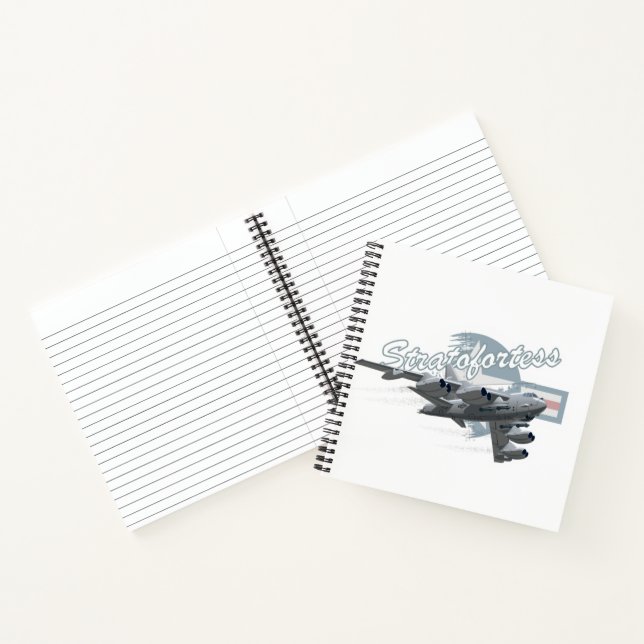 Cartoon airplane notebook (Inside)
