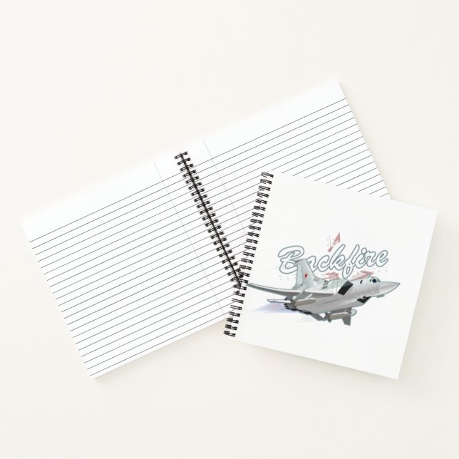Cartoon airplane notebook (Inside)