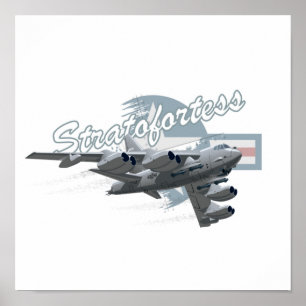Cartoon airplane poster
