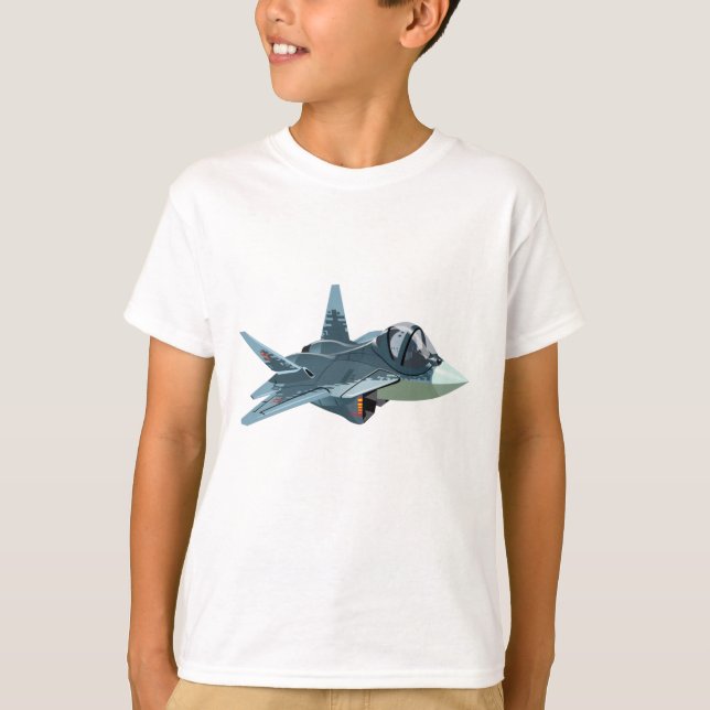 Cartoon airplane T-Shirt (Front)