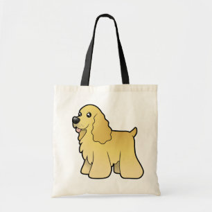 Cartoon American Cocker Spaniel Tote Bag