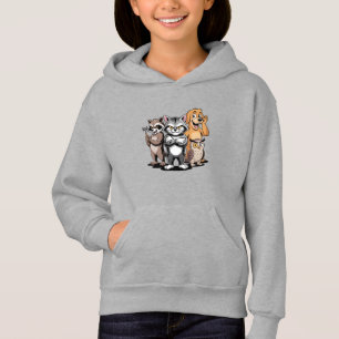 Cartoon Animal Team Character Illustration