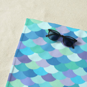 Cartoon Animal Texture Beach Towel