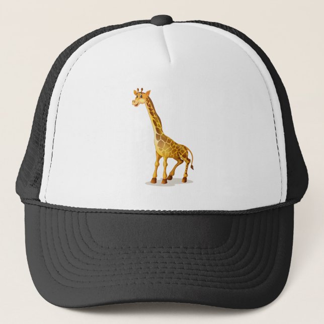 cartoon animal trucker hat (Front)