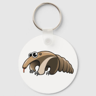 Cartoon Anteater Keychain