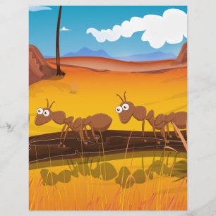 Cartoon Ants
