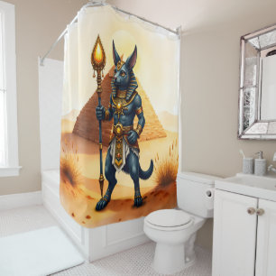 Cartoon Anubis – Egyptian God of the Afterlife
