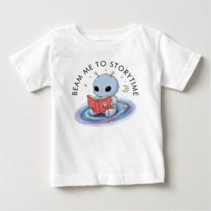 Cartoon Baby Alien T-shirt