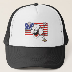 Cartoon Baseball Trucker Hat