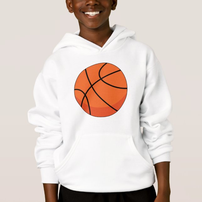 Cartoon Basketball Ball (Front)