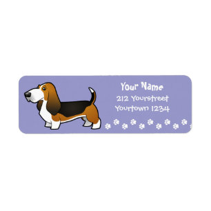 Cartoon Basset Hound