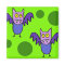 "Cartoon Bats" Fridge Magnet