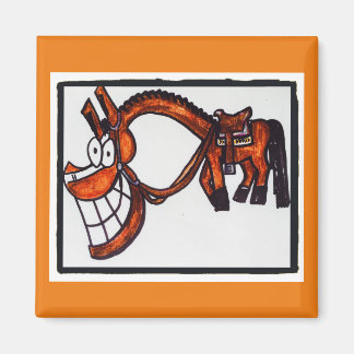 Cartoon Bay western show quart cheval aimant