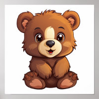 Cartoon bear illustration