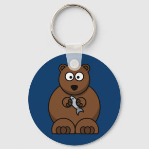 Cartoon Bear Keychain