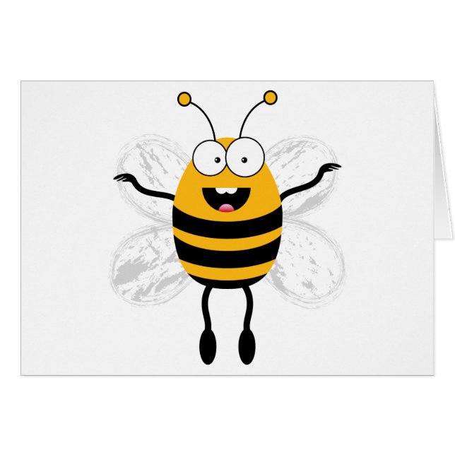 Cartoon Bee (Devant horizontal)