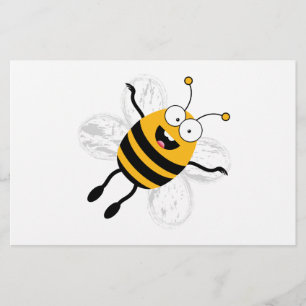 Cartoon Bee Flyer