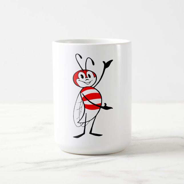 Cartoon Bee Mug (Center)