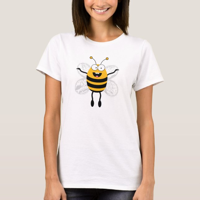Cartoon Bee T-Shirt (Front)