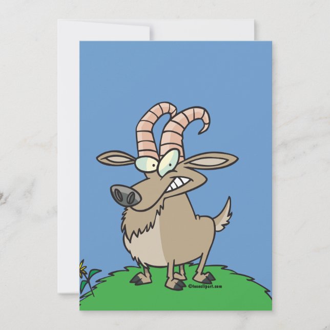 cartoon billy goat (Front)