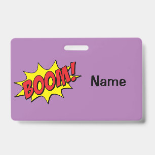 Cartoon Boom Thunder_Cove Badge