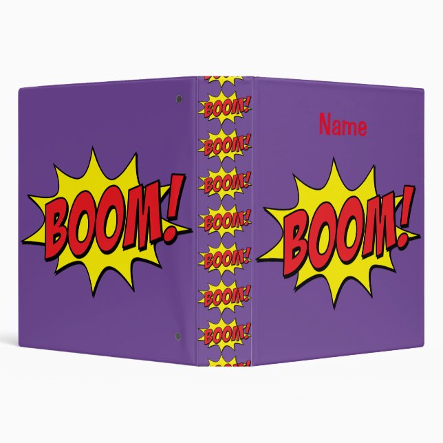 Cartoon Boom Thunder_Cove Binder (Background)