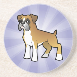 Cartoon Boxer Coaster