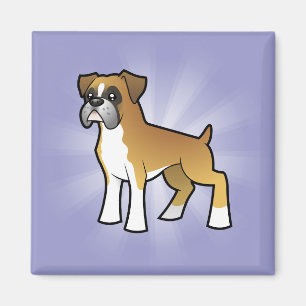 Cartoon Boxer Magnet