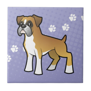 Cartoon Boxer Tile