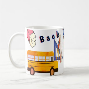 Cartoon Brain Study Mug – Cute Educational Tea Cup