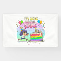 Cartoon Cake Lover-Cute Birthday Gift