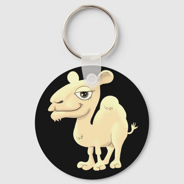 Cartoon Camel Keychain (Front)