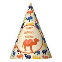 Cartoon Camel Orange Bactrian 2 Humps Personalized