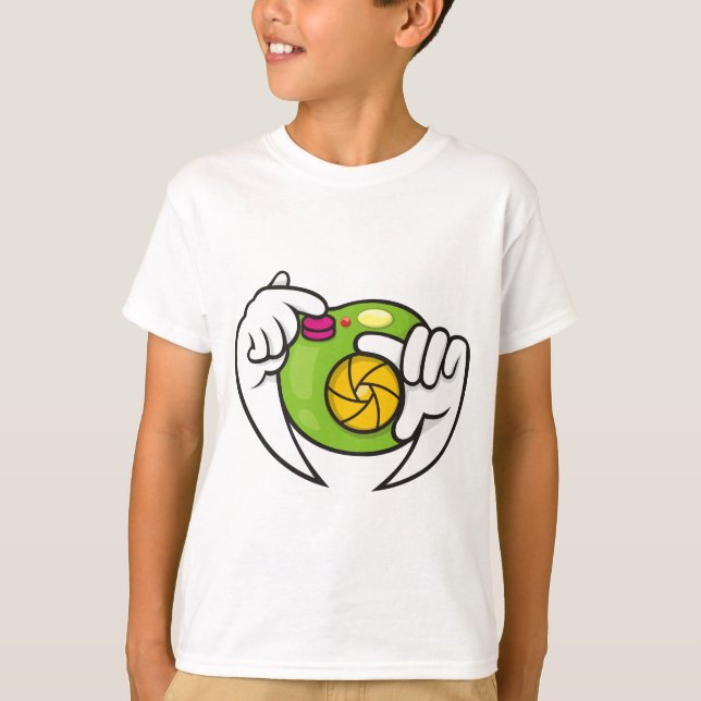 Cartoon Camera T-Shirt (Front)
