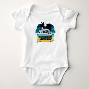 Cartoon Camper Baby Bodysuit