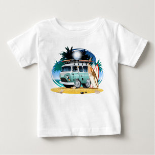 Cartoon Camper Baby T-Shirt