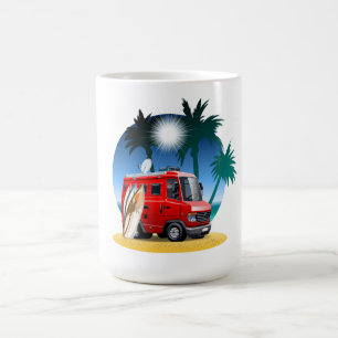 Cartoon Camper Coffee Mug