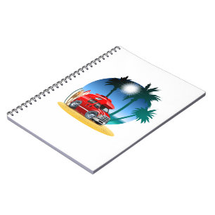 Cartoon Camper Notebook