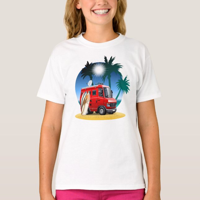 Cartoon Camper T-Shirt (Front)