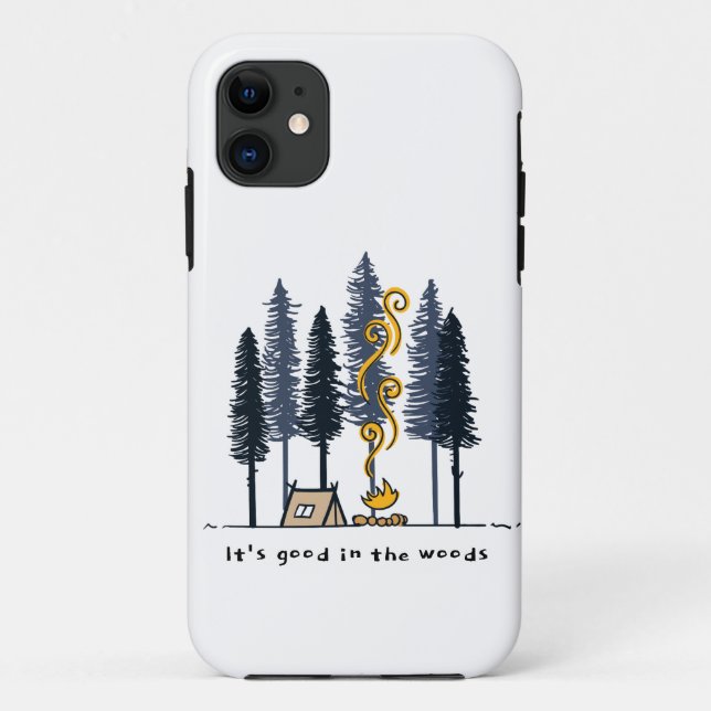 Cartoon Camping Case-Mate iPhone Case (Back)